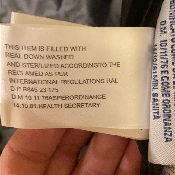 Moncler blue jacket - Picture 5 of 13